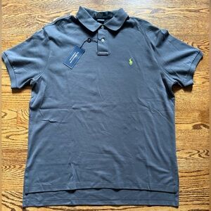 NEW Polo by Ralph Lauren gray polo, Men’s XL